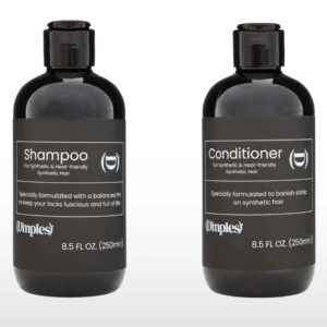 Dimples Shampoo & Conditioner For Synthetic Hair - Combo Pack